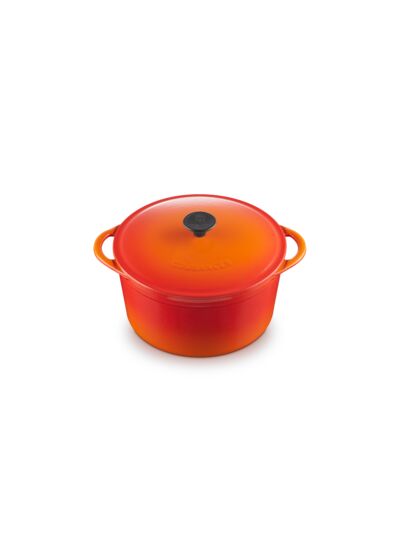 Cocotte cousance ronde 22cm en fonte émaillée volcanique