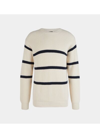 Pull Bribay rayures coton - Galeries Lafayette