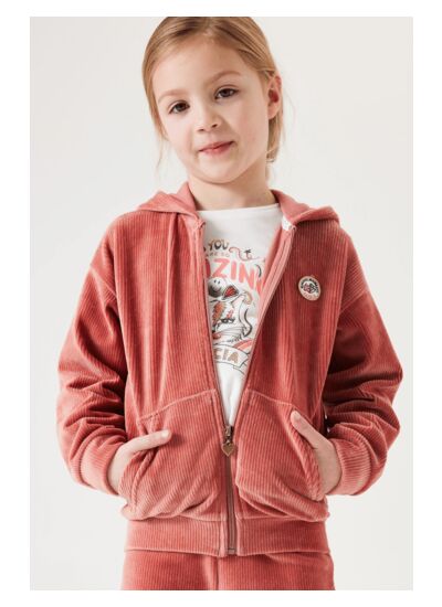 Girls Vest Pink