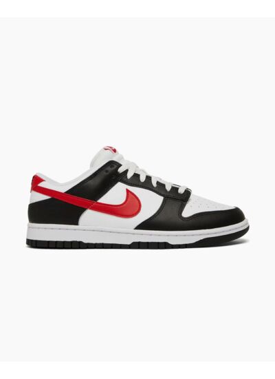 Nike Dunk Low Retro Red Swoosh Panda