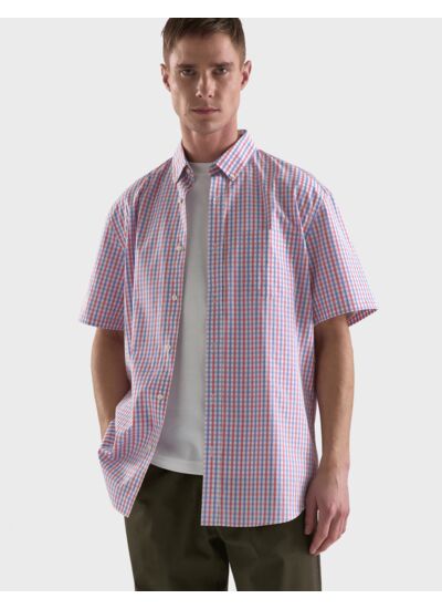 Chemise Classique manches courtes à carreaux