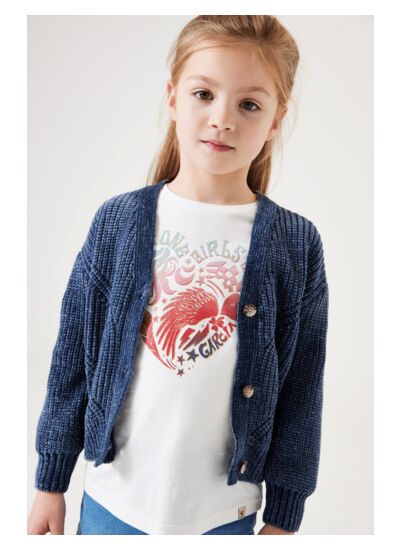 Girls Vest Blue