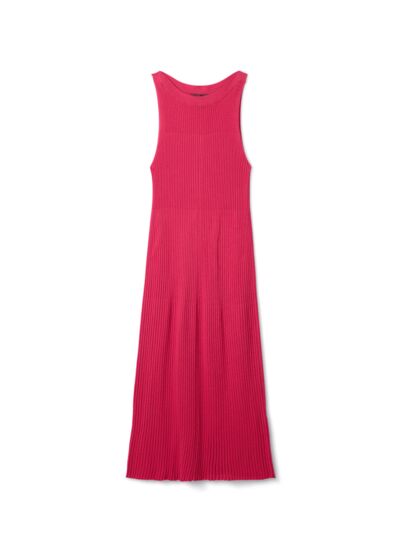 Robe plissée col bateau - Femme - ROSE TAMARIS