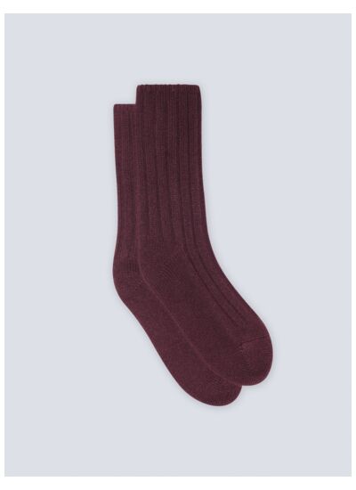 Chaussettes cachemire Irene CACAO