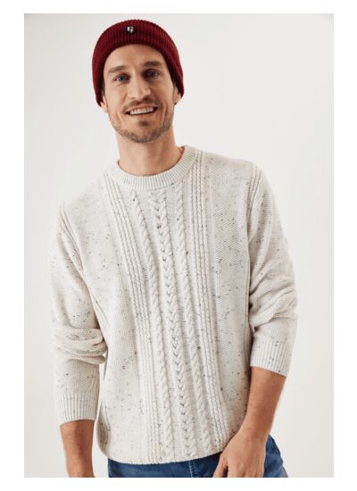 Men Sweater White