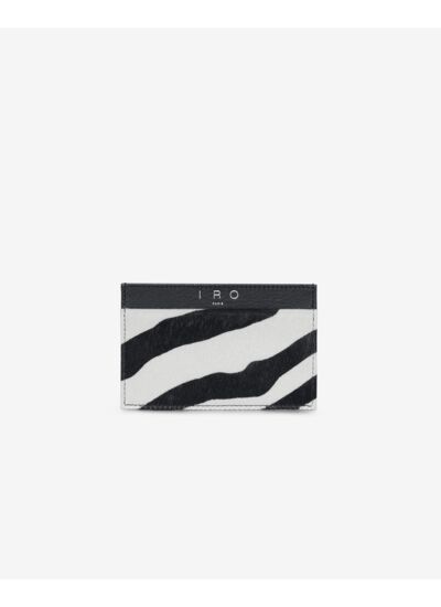 Porte-Cartes En Cuir Cardi Pony Zebra