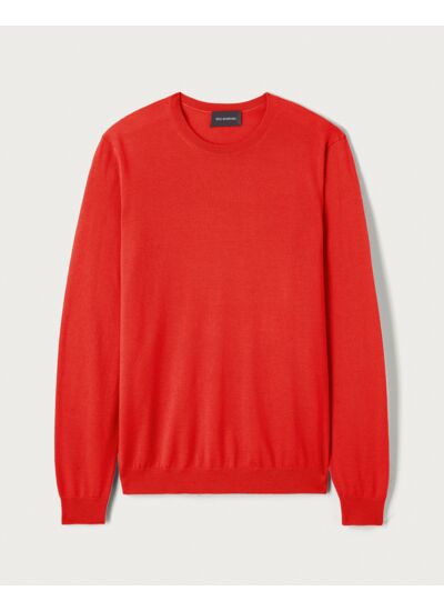 Pull col rond ultrafin - Homme - FEU