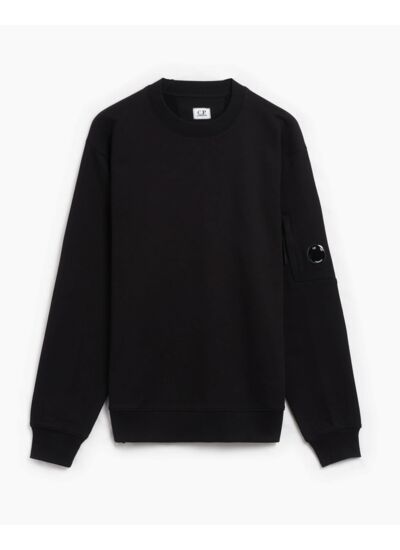 CP Company Pull - Diagonal Raised Fleece - Noir