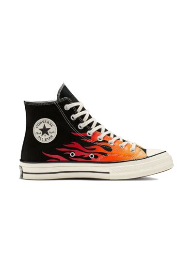 Chuck 70 Hi Black/Enamel Red