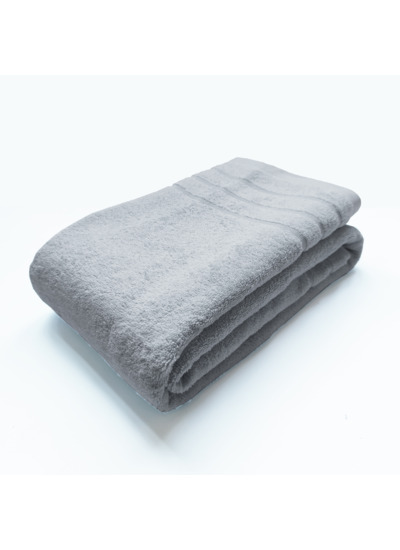 Drap de bain DODO MINERAL - Coloris GRIS CLAIR