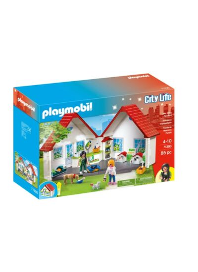 Playmobil 71396 - Coffret animalerie Transportable PLAYMOBIL