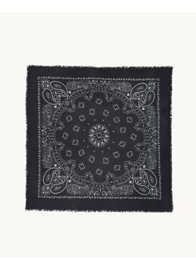 Bandana Hachiko Grand Bandana Cachemire Imprimé, 2 fils