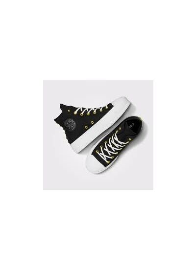 Chuck Taylor All Star Lift Hi Black/White/Gold