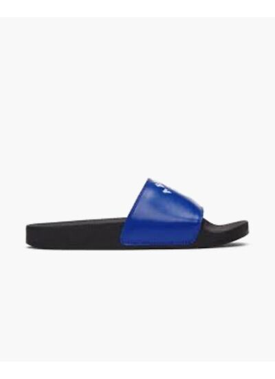 A Bathing Ape College Slide Sandals Blue 2020