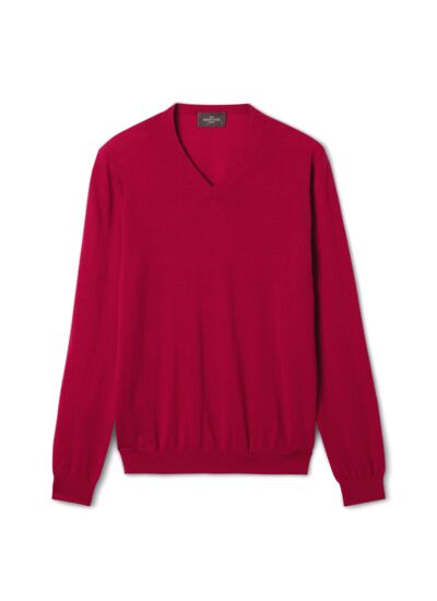 Pull col V ultrafin - Homme - GRANITA