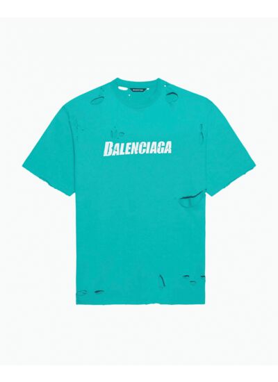 T-Shirt - Destroyed Flatground - Turquoise