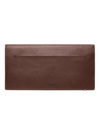 Organizer plat Line D Slim marron-bleu