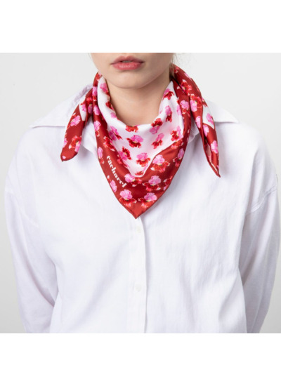 Foulard Hortense Bright Red