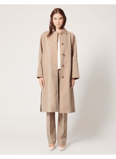 Trench Tia Mastic en Coton