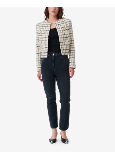 Veste Multicolore En Tweed Miora