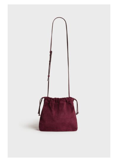 SAC FOLK ALICE EN CUIR VELOURS ET CUIR DE VACHETTE ALICE