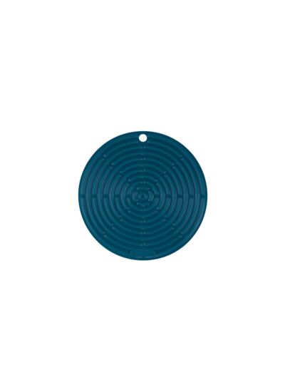 Dessous de plat rond 20cm en silicone deep teal