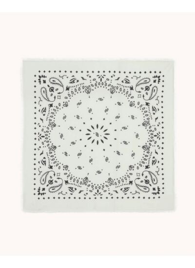 bandana HACHIKO Grand Bandana Cachemire Imprimé, 2 fils