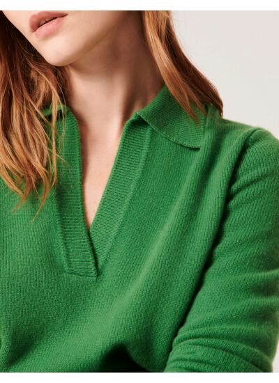 Pull Namba-Pull en laine vert