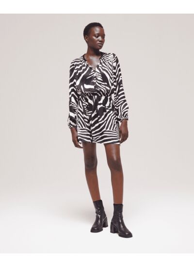 Robe Print Zebra