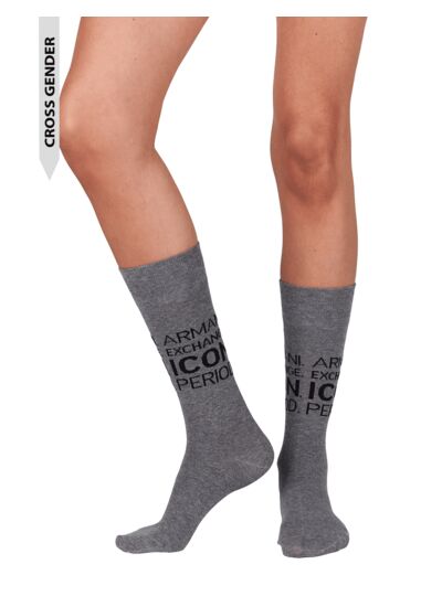 Chaussettes Courtes Pour Femme - Grigio Melange