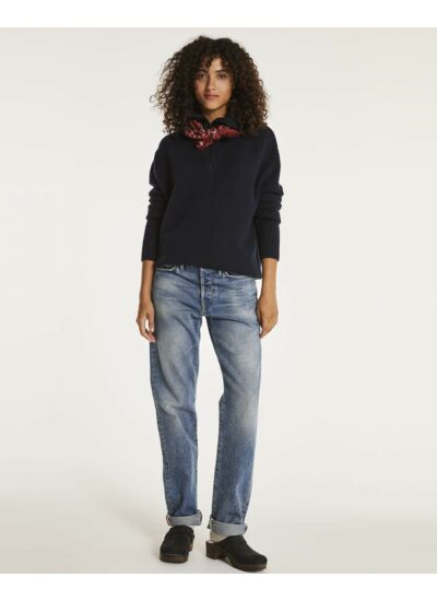 Pull Sten Pull cachemire femme camionneur oversize