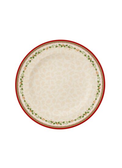 Winter Bakery Delight assiette plate motif étoile filante