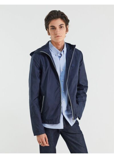 Blouson Benoit en nylon marine