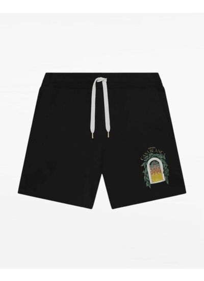 Casablanca - Avenida Sweatshort - Black