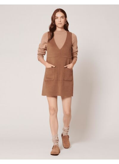 Robe Rutany Camel en Laine