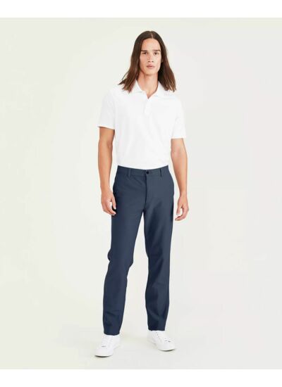 Chino en tricot confort, coupe slim