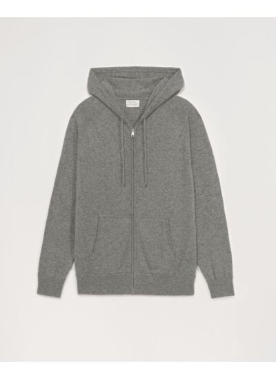 Pull Hoodie Zippé Basique