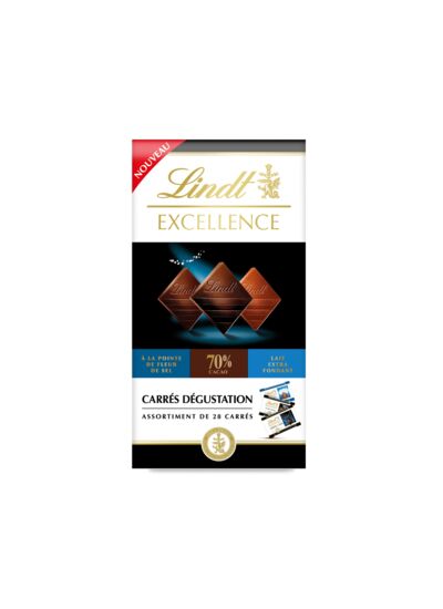 Sachet Excellence 70%,  Fleur De Sel Et Chocolat Au Lait Mini