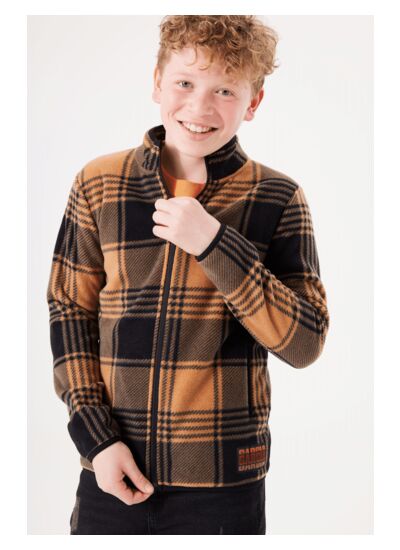 Boys Vest Brown