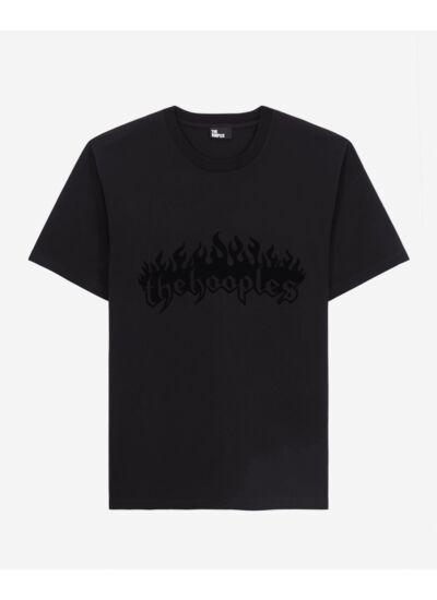 T-Shirt Manches Courtes Avec Print The Kooples Flammes