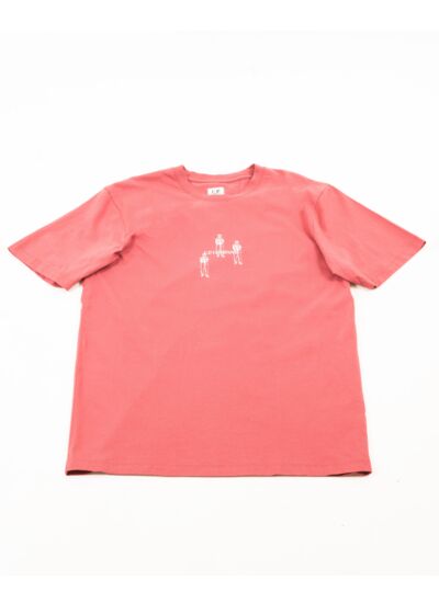 T-shirt - Relaxed Graphic - Rose