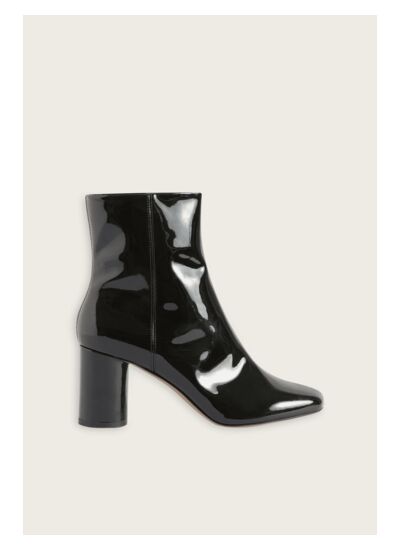 Bottines vernies noires