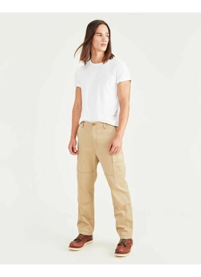 Pantalon cargo, coupe décontractée