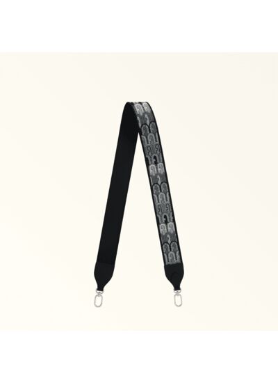 FIONA SHOULDER STRAP - TESSUTO JACQUARD ARCO ETNICO LOGO