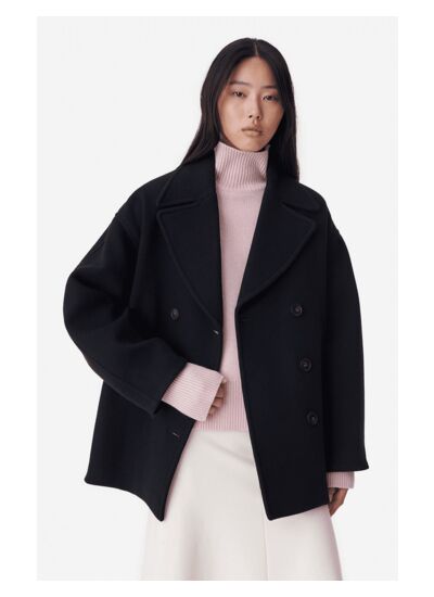 Manteau Berlin En Laine Mélangée