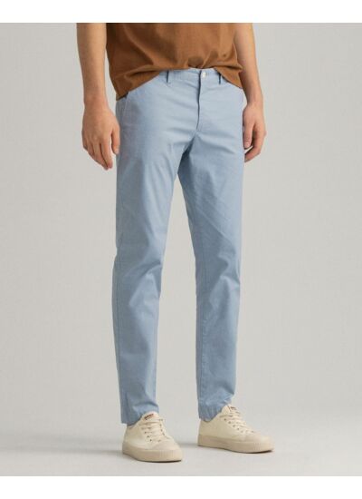 Pantalon chino slim fit Hallden délavé au soleil