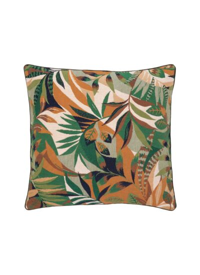 Yves Delorme - Housse de coussin en tapisserie de coton multicouleurs, Verdure