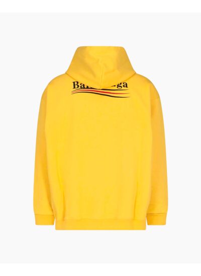 Balenciaga Hoodie - Political Campaign Medium Fit - Yellow