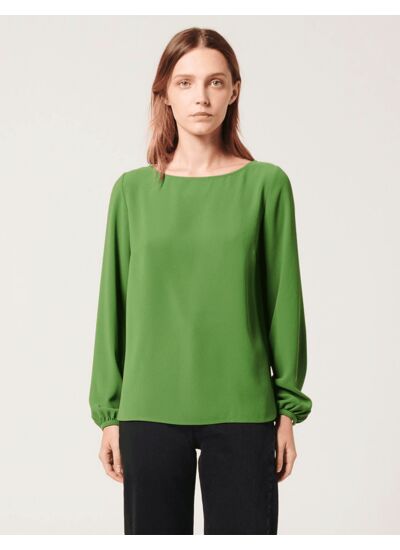 Blouse Tabeca Vert en Polyester