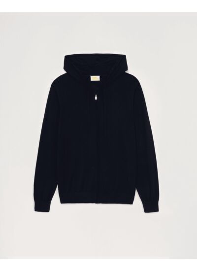 Pull Hoodie Zippé Basique